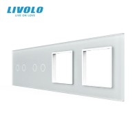 Livolo sensorinių jungiklių stiklo panelės – modernus dizainas