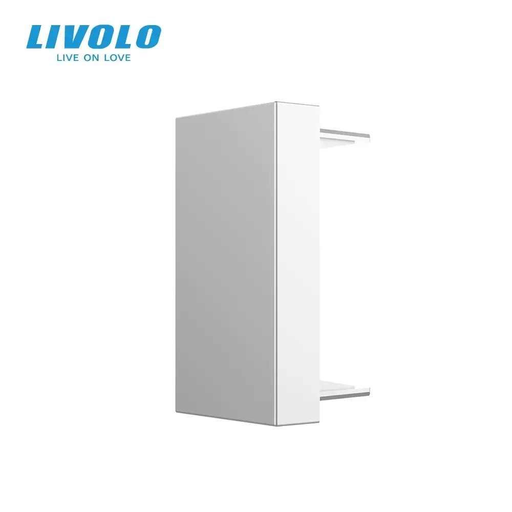 LIVOLO aklė - uždengimas 22.5mm (užima pusė rėmelio) - Balta