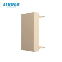 LIVOLO aklė - uždengimas 22.5mm (užima pusė rėmelio) - Balta