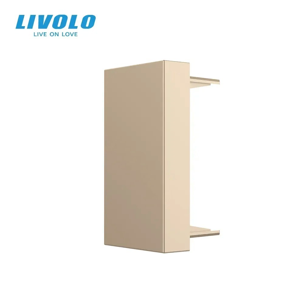 LIVOLO aklė - uždengimas 22.5mm (užima pusė rėmelio) - Balta