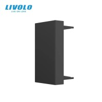 LIVOLO aklė - uždengimas 22.5mm (užima pusė rėmelio) - Balta