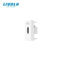 LIVOLO HDMI jungtis (užima puse rėmelio)