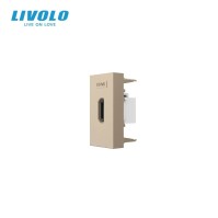 LIVOLO HDMI jungtis (užima puse rėmelio)